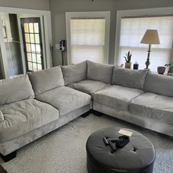 Comfy Gray Sectional 
