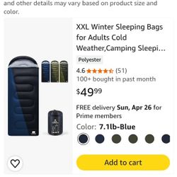 XXL Winter Sleeping Bags TANSTRIDER