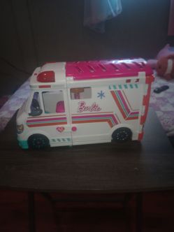 Barbie ambulance truck