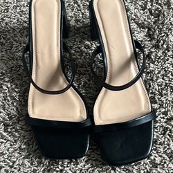 Women Heeled Sandal Size 6.5W