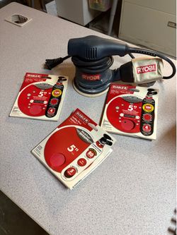 Ryobi Sander and Diablo Sanding Discs