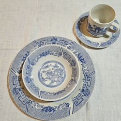 Chinoiserie Blue Willow 