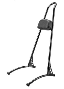 23" Tall Passenger Backrest Sissy Bar for Harley Sportster XL (contact info removed) XL 2004-2022(Black)