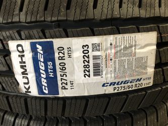 Brand New Tires (1) Kumho HT55 (275/60R20) (Single) ($129)
