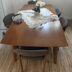 dinner table set