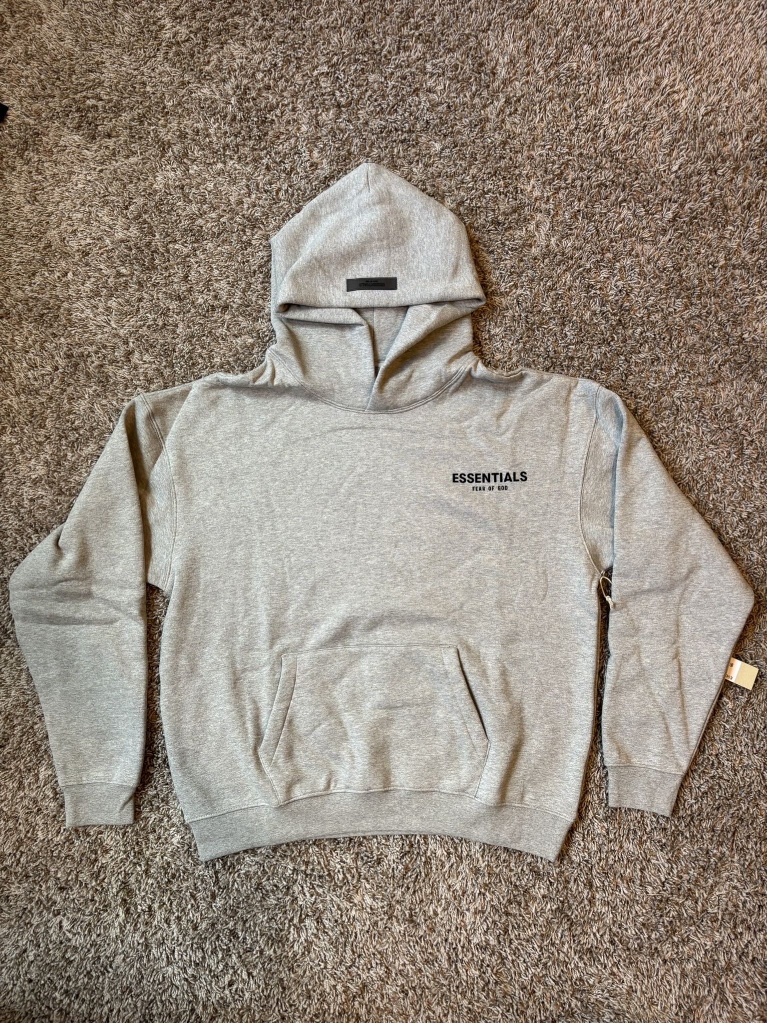 Grey XS Essentials Fear of God Hoodie