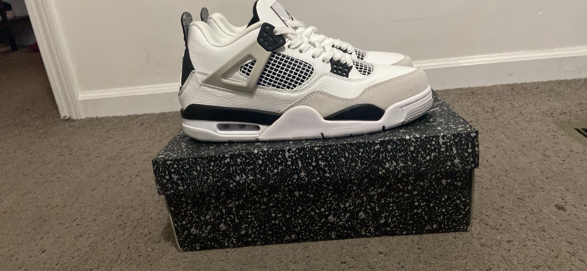 Jordan 4 Black Military