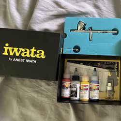 iwata Gravity Feed Eclipse Hp-cs Airbrush Kit