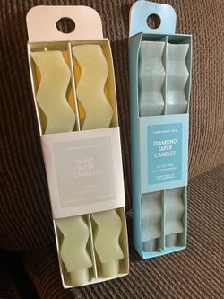 Room Essentials Wavy Taper Candles