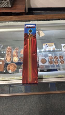 FACTORY ENTERTAINMENT MOTU 9'' TEELA'S STAFF OF KA SCALED PROP REPLICA