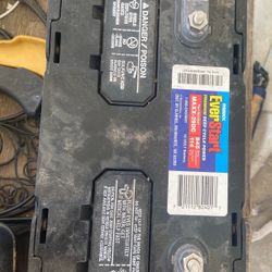 845 Cranking Amps Battery (New!) Battery Box Or Compartment 