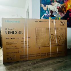 70” Hisense Smart 4k Led Uhd Tv 