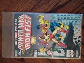 The final issue of Power man and Iron Fist