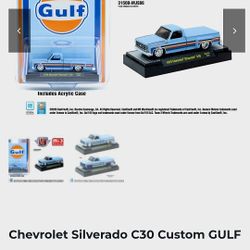 M2 Toys 1978 Chevrolet Silverado C30 Custom Gulf