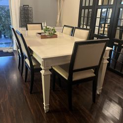 Table and 4 chairs