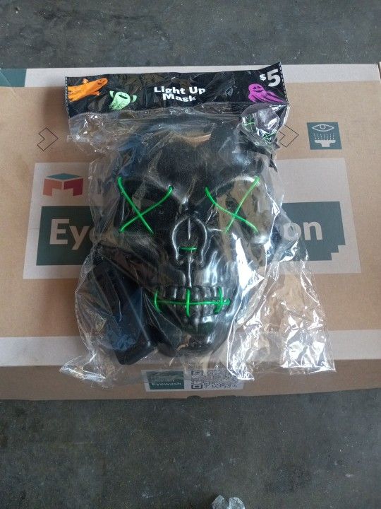 Light Up Halloween Masks 