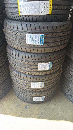 255/45R19 ( 4 NEW TIRES ) INSTALLED AND BALANCED // 4 LLANTAS NUEVAS INSTALADAS