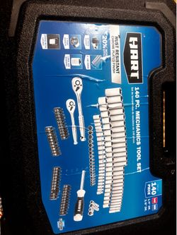 140 piece hart tools