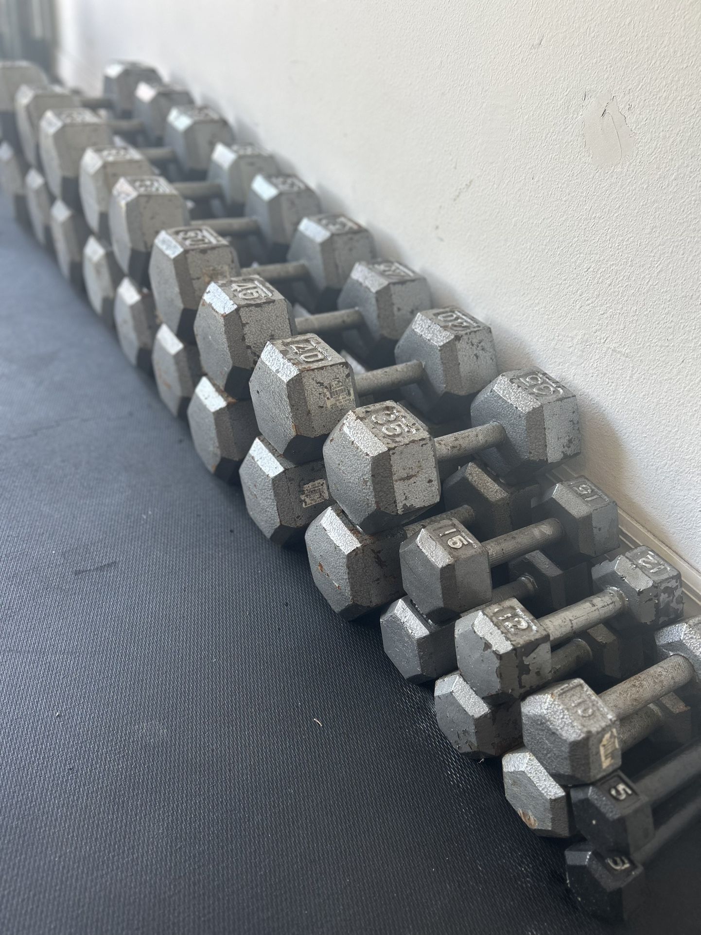5 - 75 lb Dumbbell Set