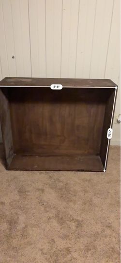 Large Wooden Craft Box