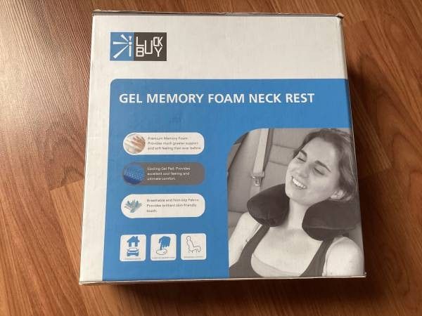 Gel Memory Foam Neck Rest
