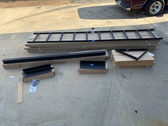 CPI  2 Post Rack, Triangular Support, Cable Tray