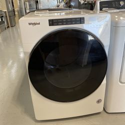 Whirlpool White 7.4 Cu. Ft. Front Load Electric Dryer With Steam Cycles 