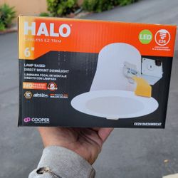 HALO LED Canless 6in Recessed Lights
