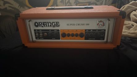 ORANGE SUPERCRUSH 100 SOLID STATE GUITAR AMP