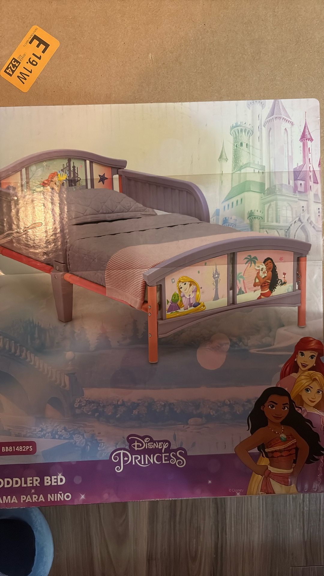 Disney Princess Toddler Bed Brand NEW