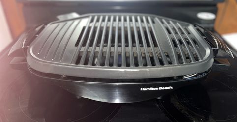 Hamilton Beach HealthSmart Indoor Electric Grill 31600 – Nonstick, Dishwasher Safe