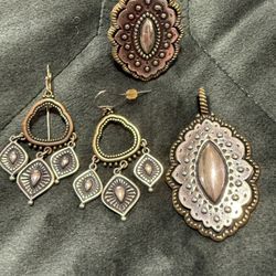 James Avery Silver & Bronze Marrakesh Set 