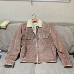 Men’s Wilson Sherpa Lined Suede Leather Jacket
