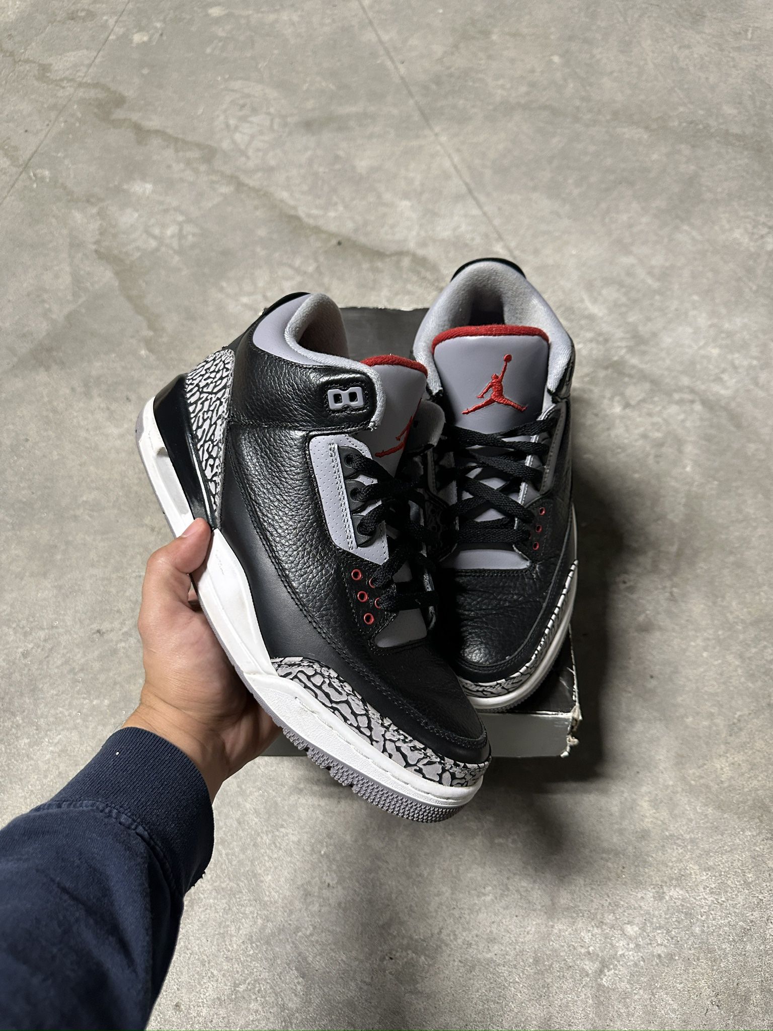 Jordan 3 “Black Cement” 2011 Release