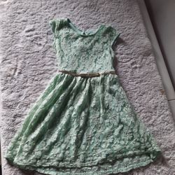 Teal And Gold Dress Size 6
