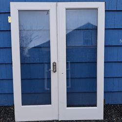 French Doors 60x80 Fiberglass