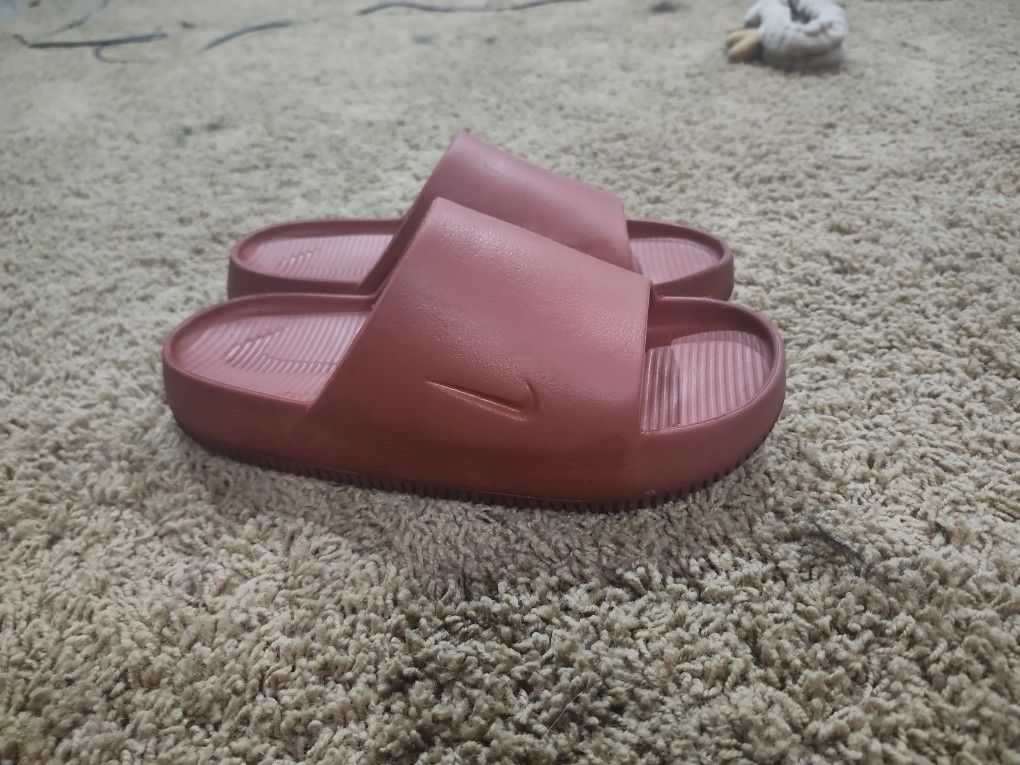 Nike Red Slides