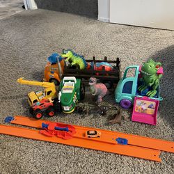 Cars and Dinosaurs 