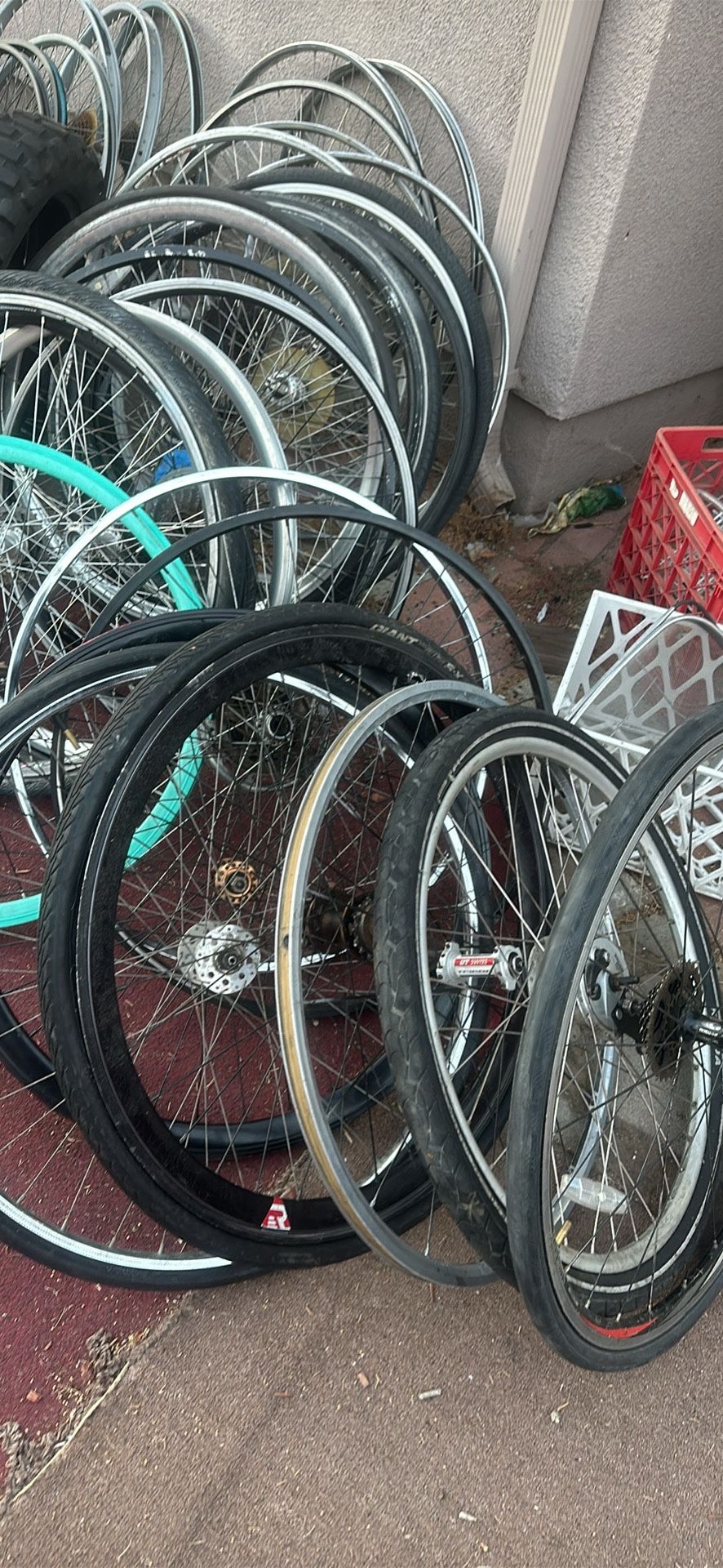Various Bike Rims/wheels/tubes