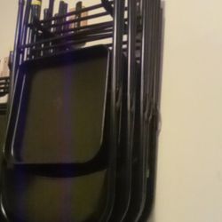 Steel Folding Chairs 2($30)