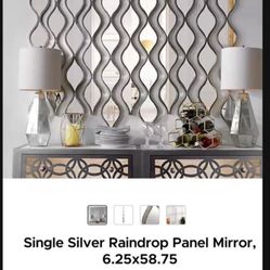 4 Rain Drop Mirror New 