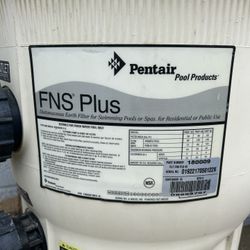 Pentair FNS Plus Swimming Pool Filter & Vevor Pump