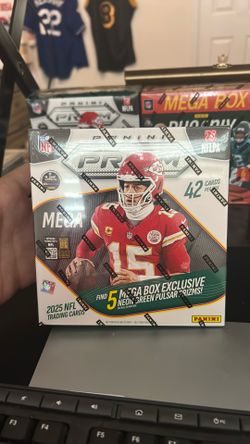 2025 panini Prizm mega nfl sealed