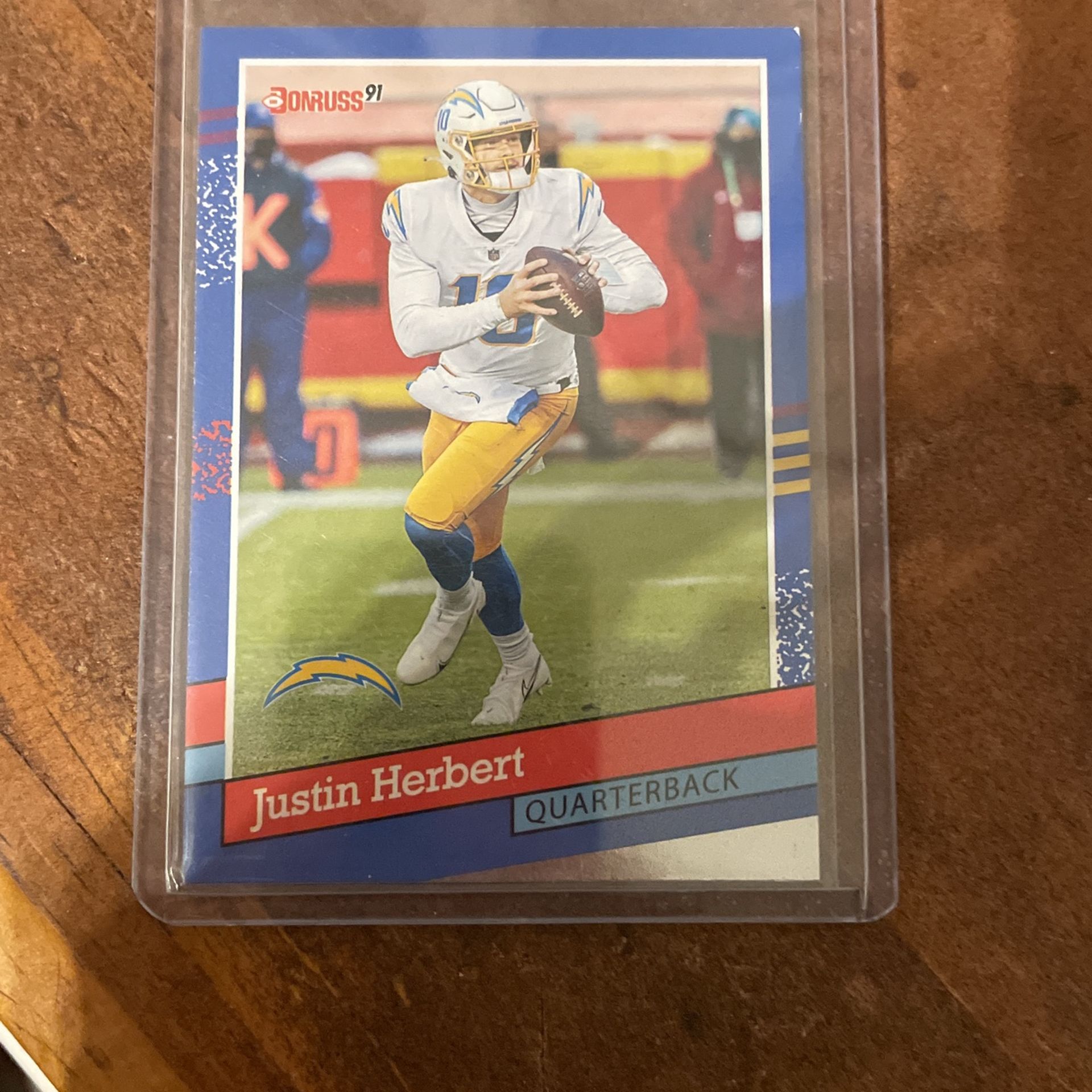 Justin Herbert Donruss