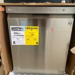 LG stainless steel dishwasher brand new 