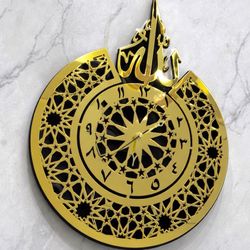 Acrylic Handmade Clock 