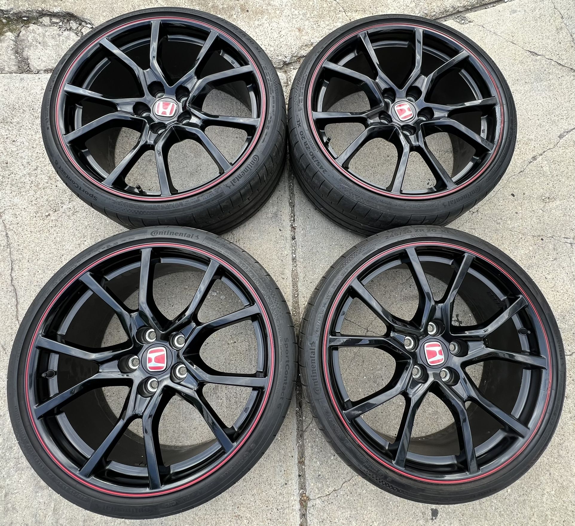20” Honda Civic Type R Sport OEM Wheels Rims Tires 20 inch