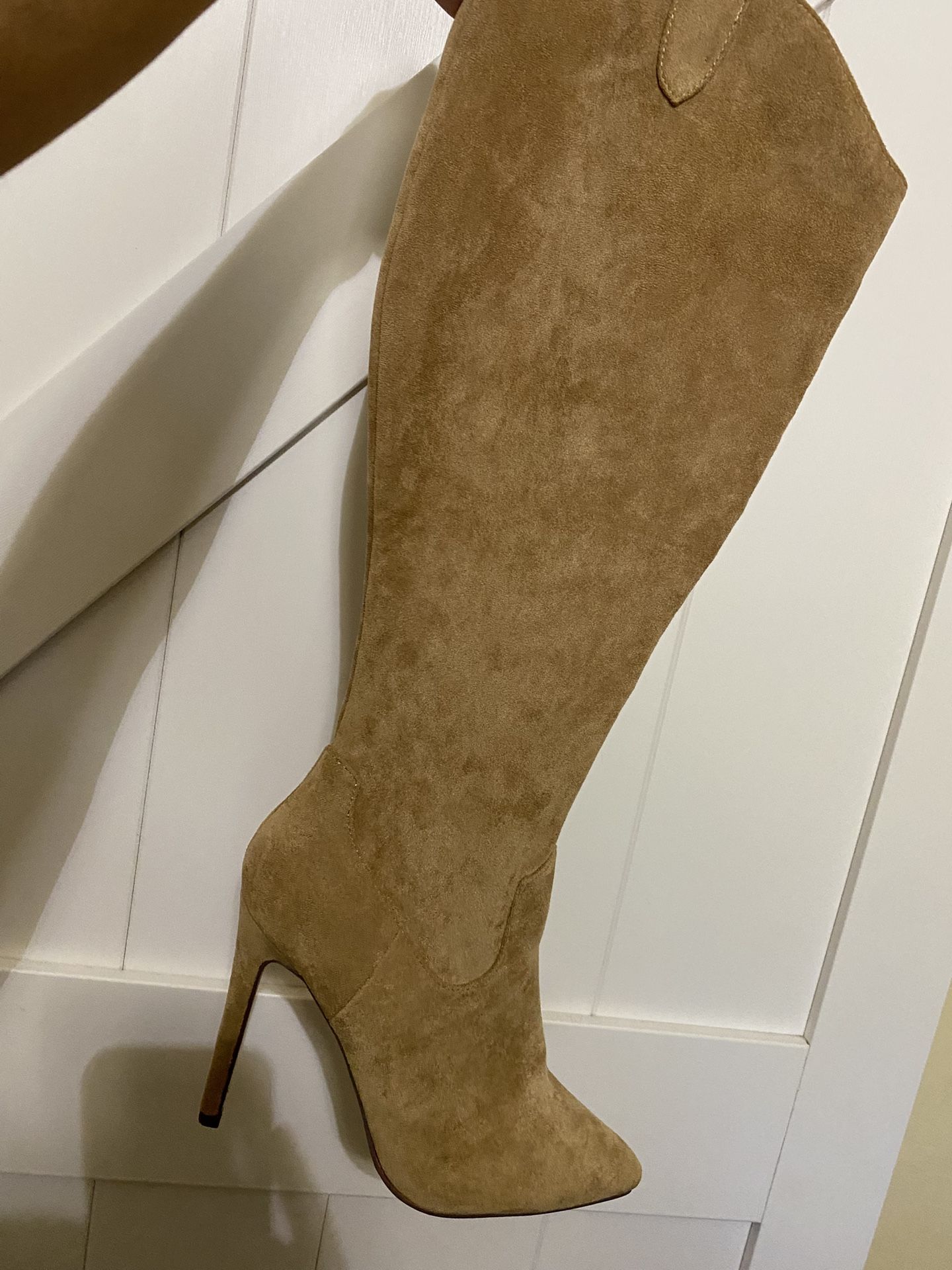 New Tan Boots