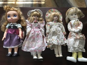4 dolls all for $ 20