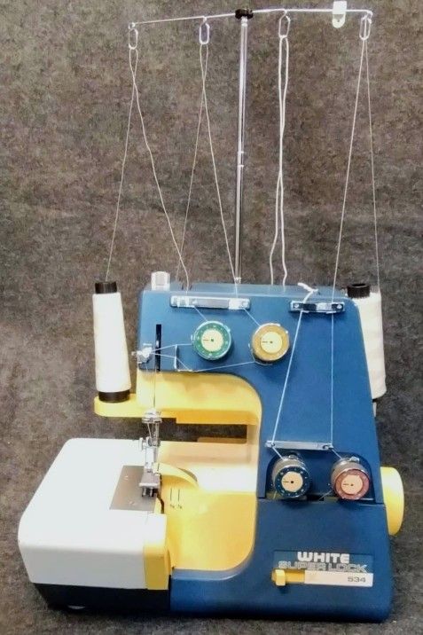 white super lock 534 serger